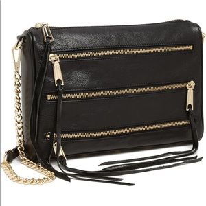 Rebecca Minkoff 5 Zip Crossbody Bag